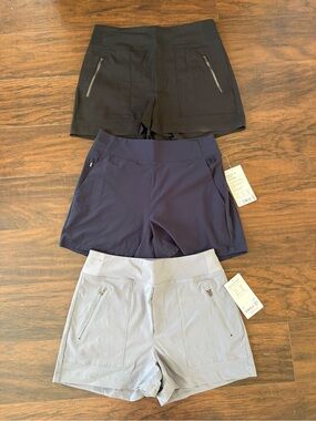 3 pairs of Athleta shorts Sz 6